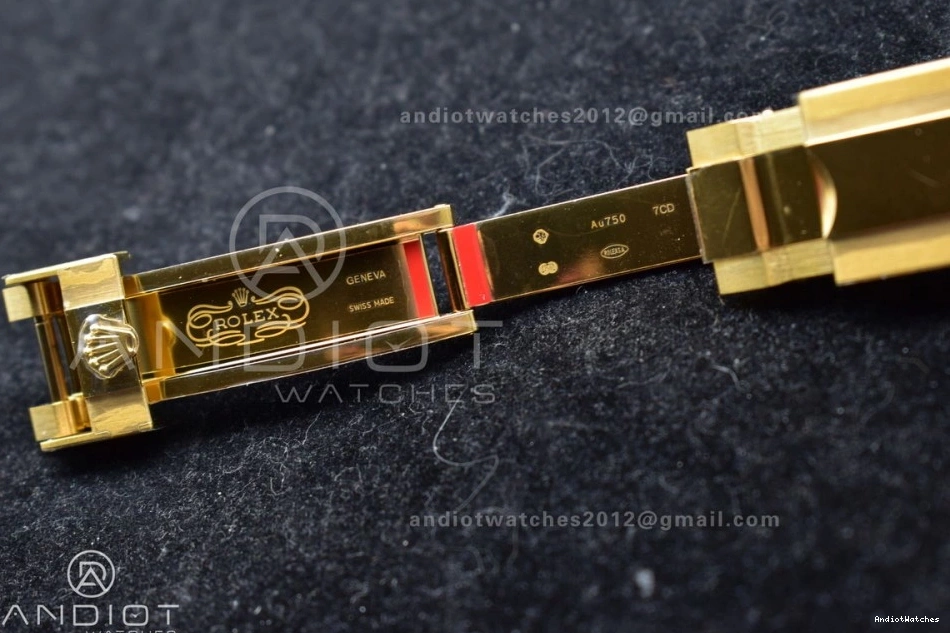 904L 1:1 765 Strap on 116518 Steel DD Dial Oyster VSF Daytona Best Edition flex YG Stretchable 0504